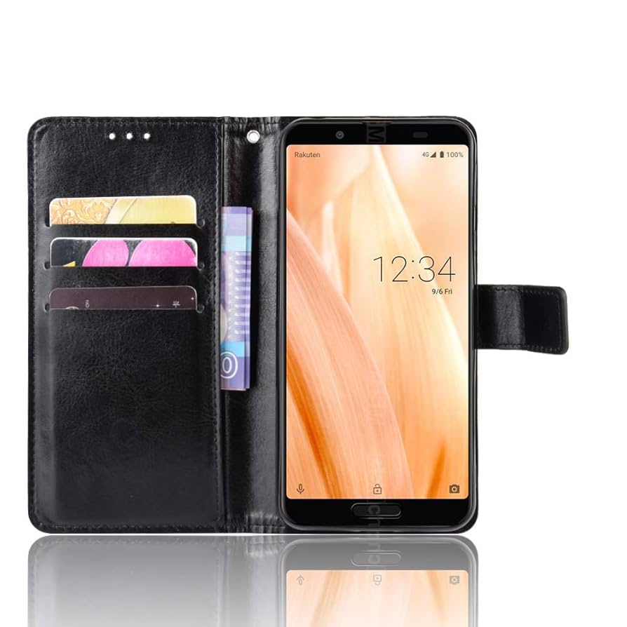 SHARP - AQUOS  SHV48スマホケース付き Amazon | Hongmo AQUOS Sense3 Basic SHV48 ケース 手帳型